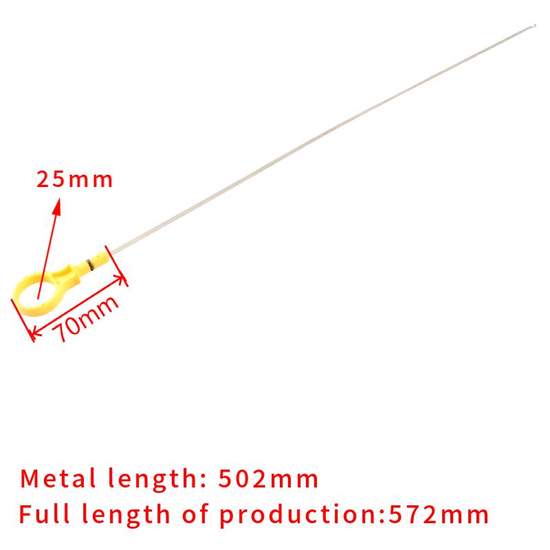Car Engine Oil Level Oil Measuring Rod for Mazda 2 2007-2012 ZJ02-10-450(Yellow+Silver) - Image 4