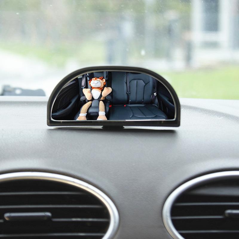 Car 360-degree Rotating Rear-view Blind Spot Wide-angle Auxiliary Mirror(Black) - Image 7