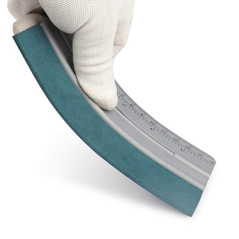 15cm With Scale Auto Film Scraper Long Square Wallpaper Scraping Tool(Dark Gray) - Image 3