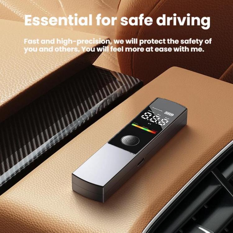 Blow-Type High Precision Alcohol Testing Device(Black) - Image 9