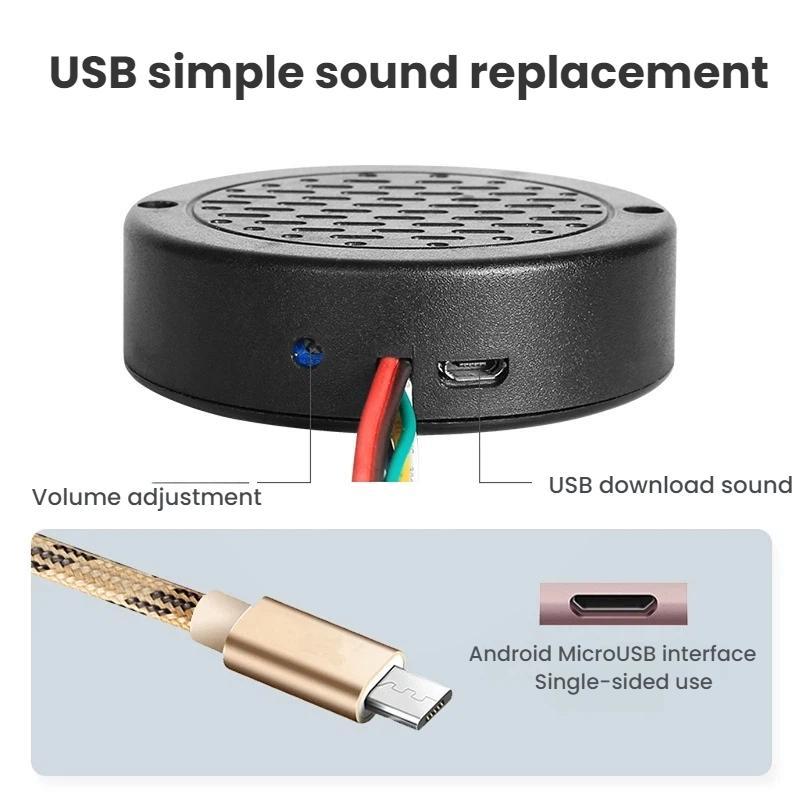 Motorcycle Car Start-Up Sound Modification Power-On Voice Prompt, Size: DC6-30V(Color) - Image 4