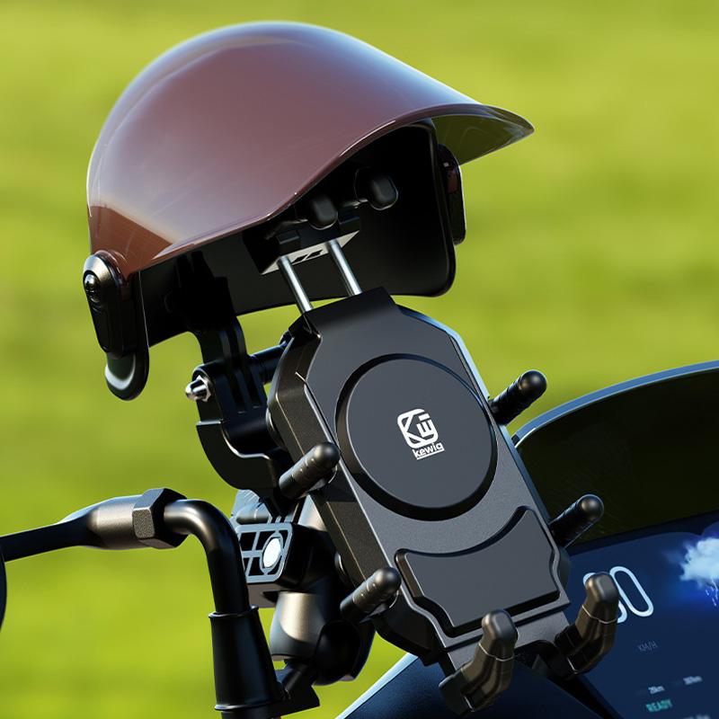 Kewig ZYM-2 Bike Phone Mount Sun Visor Bike Mount Rainproof Helmet - Image 8